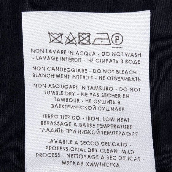 NWOT Alexander McQueen Button-Down Shirt Short-Sleeve Men's 48 (Medium) Black - Picture 8 of 8